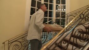 Pizza delivery boy delivers a hardcore fucking