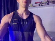 I consult to my therapist and I end up with a hug cumshot