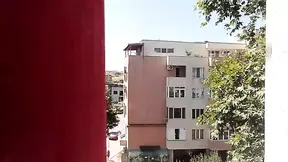 Petite girl rides cock and shows big nipples