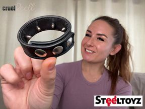 Cruel Reel CBT Leather Pins