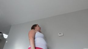 Giantess Sits on Tinies & Tinies on Sweaty Asshole