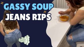 Gassy Soup Jeans Rips
