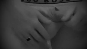 amateur flatmate spied in the bathtub pissing on his own body