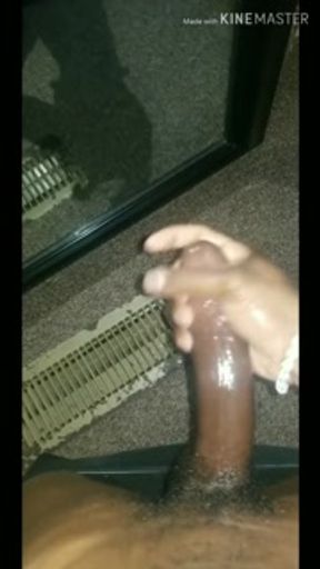 Home alone mirror jack off