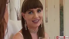 Small Tits Shemale Fucks A Busty Brunette Girl - Natalie Mars