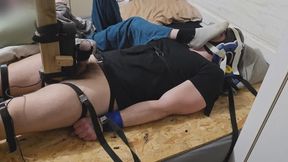 Unexpected quick cumshot while smelling horrible stinky sock