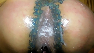 beautiful interracial fucking, after this black guy fucked me like this I become his whore, now I fuck for him, and I clean his ass with my tongue, I am his slave and his whore