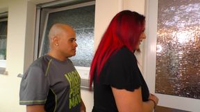 Big boobs redhead fucked and sprayed on her tits