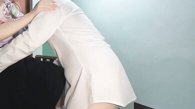 Thai girl's confession gets her pounded till her tight pussy overflows in raw HD