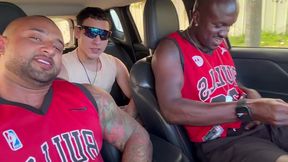 fodi na praia com um casal de gringos parrudos