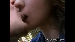Non-professional teenager lets her boyfriend fill her new pussy