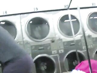 Sucking Ebony Jock At College Laundromat!!! Pt1 SHEER