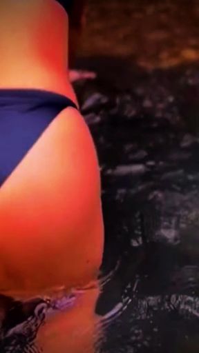 Cambodian Couple Take A Bath At Pongruk Waterfall (Lolosar) and Make Love New Cool &amp; Fresh Feeling(23 Nov 2025)   Clip 1