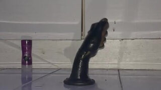 Fisting – lateks giyen amatör eşcinsellerin anüslerine fisting yapılması