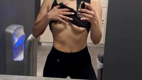 After the workout, I just want to freshen up with you in the shower