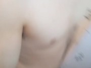 Naked in bathroom and ing
