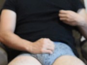 japanese touched tiny dick with underwear on