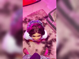 Breasty stepsister screwed and got her butt filled with milk