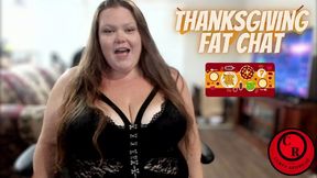Thanksgiving Fat Chat - CurvyRedhead - WMV