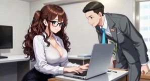 A day in the office ai generaited