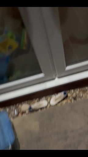 Left Outside Restrained Half Naked