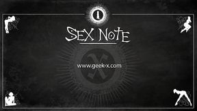 Sex note ep.1 : X parody of d. note [trailer]