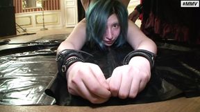German - BDSM sluts hard whipe
