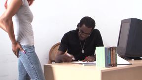 Massive ass ebony fucked hard