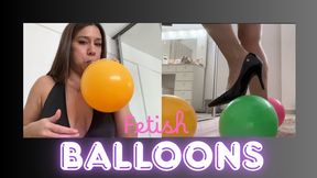 Balloon Crush: Stiletto Destruction