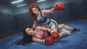 Mixed Boxing Stories #2: Auburn Boxer Confesses Total Domination on the Mats