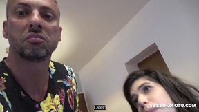 Hot Blonde Milf Tempts Italian Guy's Girlfriend While She's Next Door