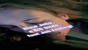 Blow Jobs, Big Dildo, and a Footjob Ending!