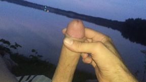 Outdoor wanking