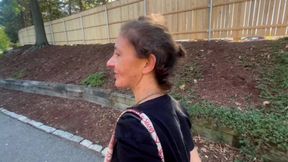 Quick Suckin&#039; Skank in the Woods