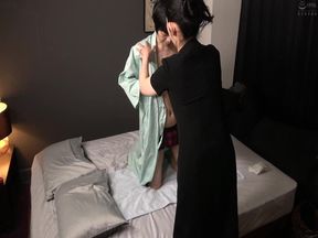 Mourning, Clothes Optional! Widow MILF Delivery Sex Negotiation!