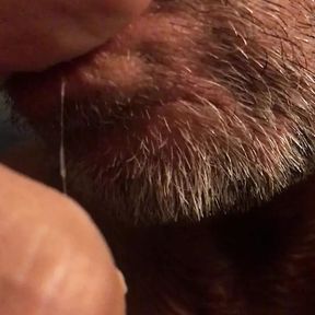 Tasting my own cum