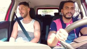 fiz troca troca com o motorista de aplicativo