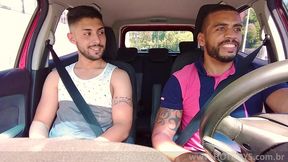fiz troca troca com o motorista de aplicativo