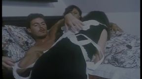 Husband Enjoys Wife and Maid in a Threesome