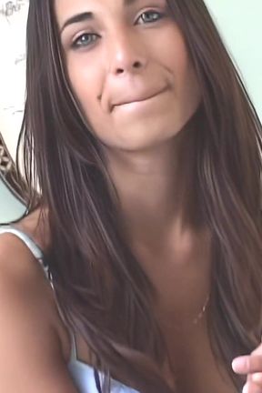 Brunette Tiffany Gets Her Pussy Fucked Hard