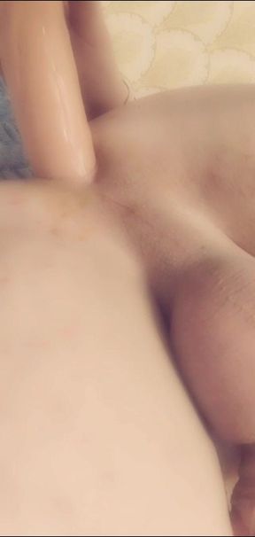 Sweet Gangster Jerking off Her Ass