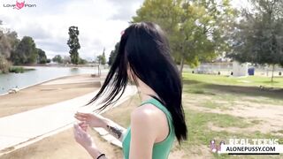 Teen Belle Nova's Pussy Grip - Close-Up POV Masturbation Session