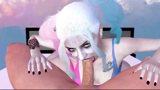 Harley Quinn Blowjob