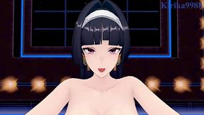 Astra Yao and Evelyn Chevalier intense sex. - Zenless Zone Zero POV Hentai