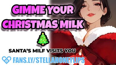 Santa’s MILF Screams as She Rides You Deep this Christmas