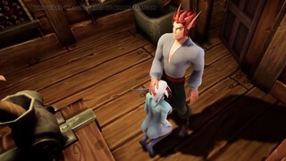 Elf fucks Night Elf with a blindfold in the Kitchen - Warcraft Porn Parody Short Clip