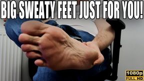 Big Sweaty Feet Just For You - Full HD 1080p - KIngMarti - MOV