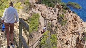 ma randonnee exhib tu va adore me voir marcher nue au bord des falaises de la ...