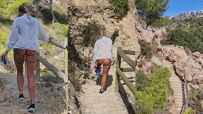 ma randonnee exhib tu va adore me voir marcher nue au bord des falaises de la ...