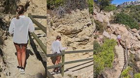 ma randonnee exhib tu va adore me voir marcher nue au bord des falaises de la ...